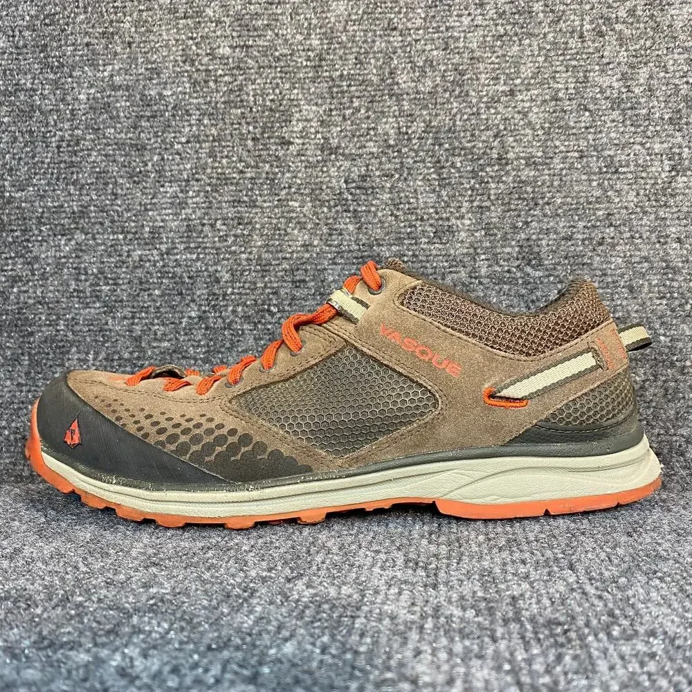 Vasque Grand Traverse Hiking Shoe Mens 10 Brown Coral Suede Sneakers Outdoor